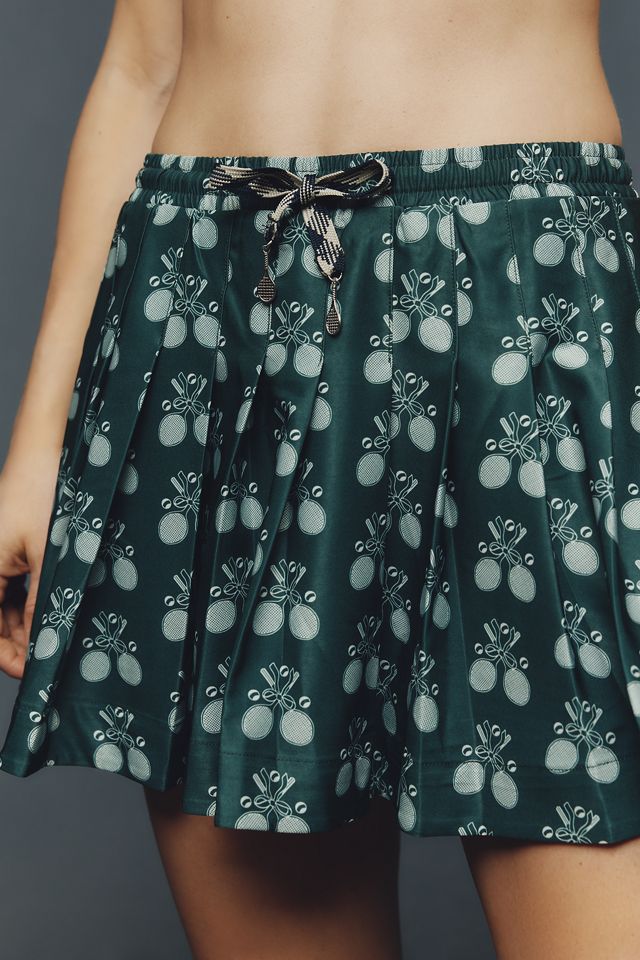 The Upside Racquet Pleated Mini Skirt #1