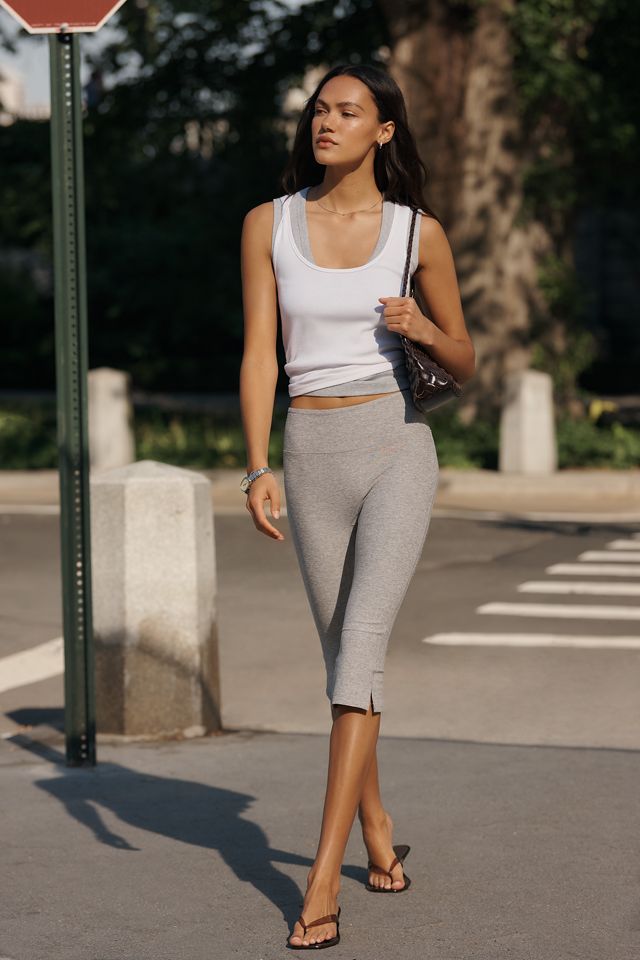 Beyond Yoga Spacedye Slit Pedal Pusher Leggings #3
