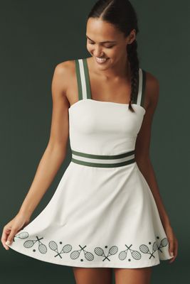 Daily Practice Piped Mini Dress