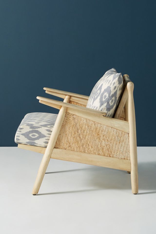 Anthropologie discount cane chair