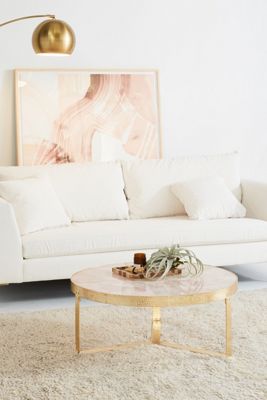 Pink Quartz Lirit Coffee Table