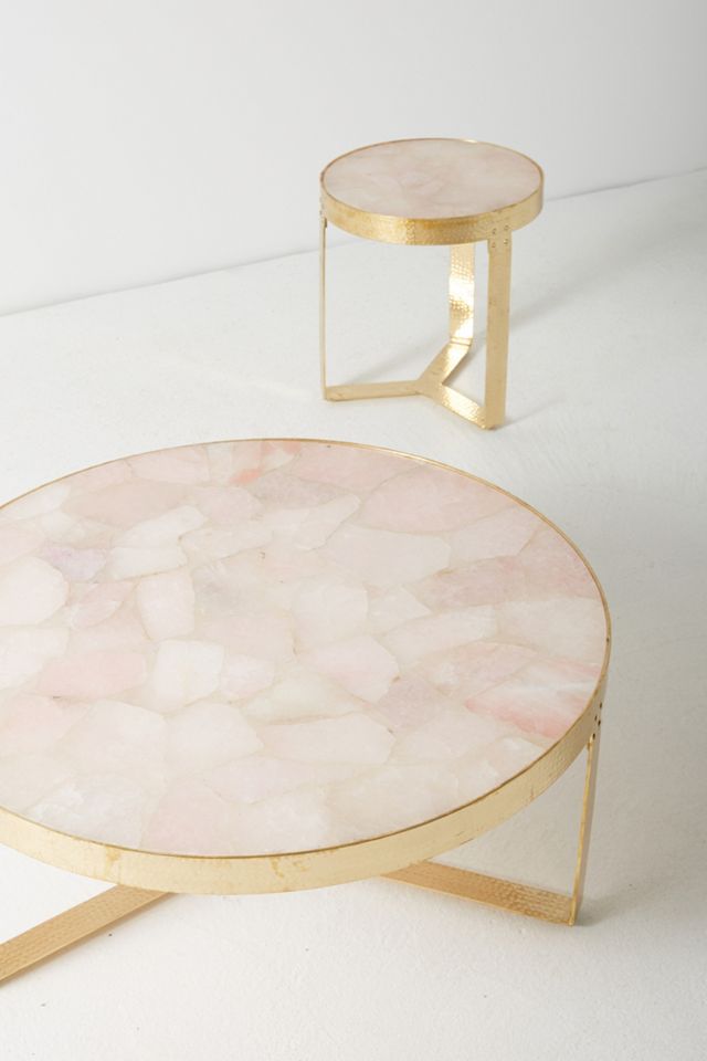 Pink Quartz Lirit Side Table #3