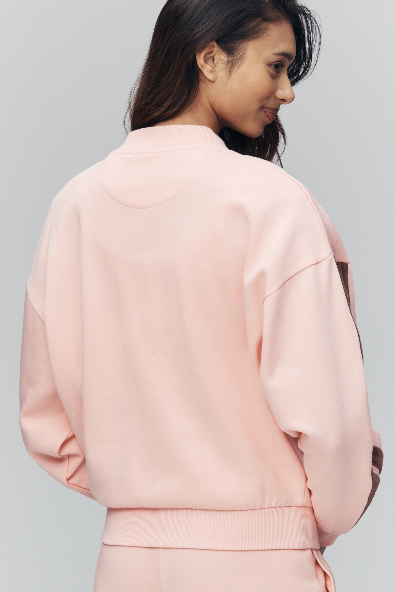 Araminta James High-Neck Logo Sweater