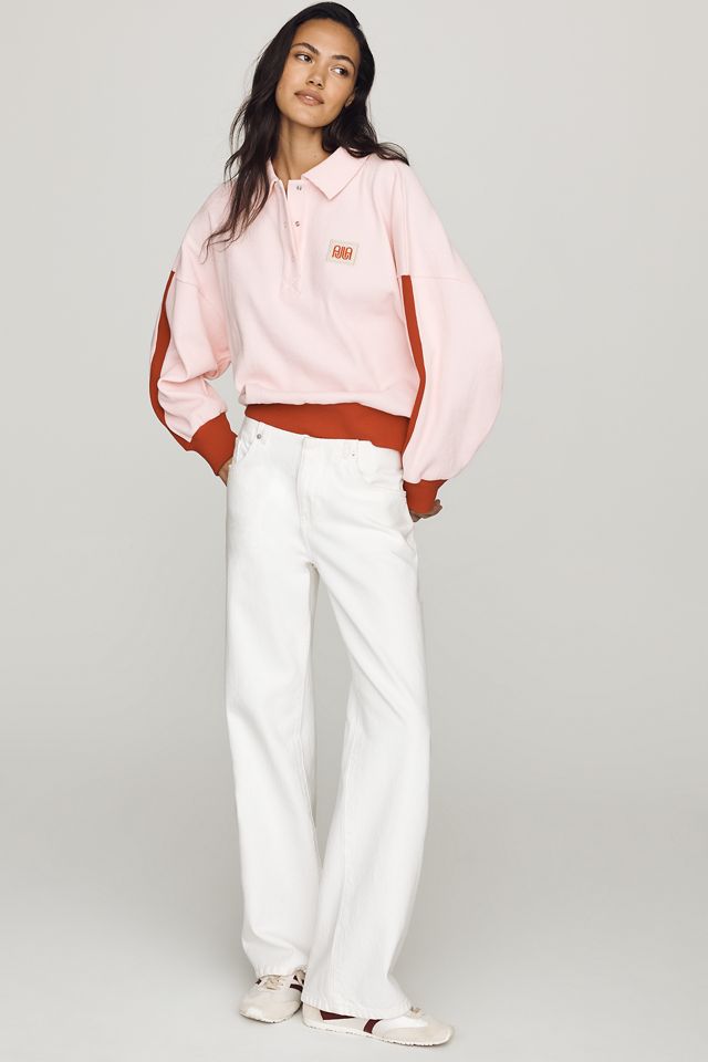 Araminta James Splice Polo Sweatshirt #3