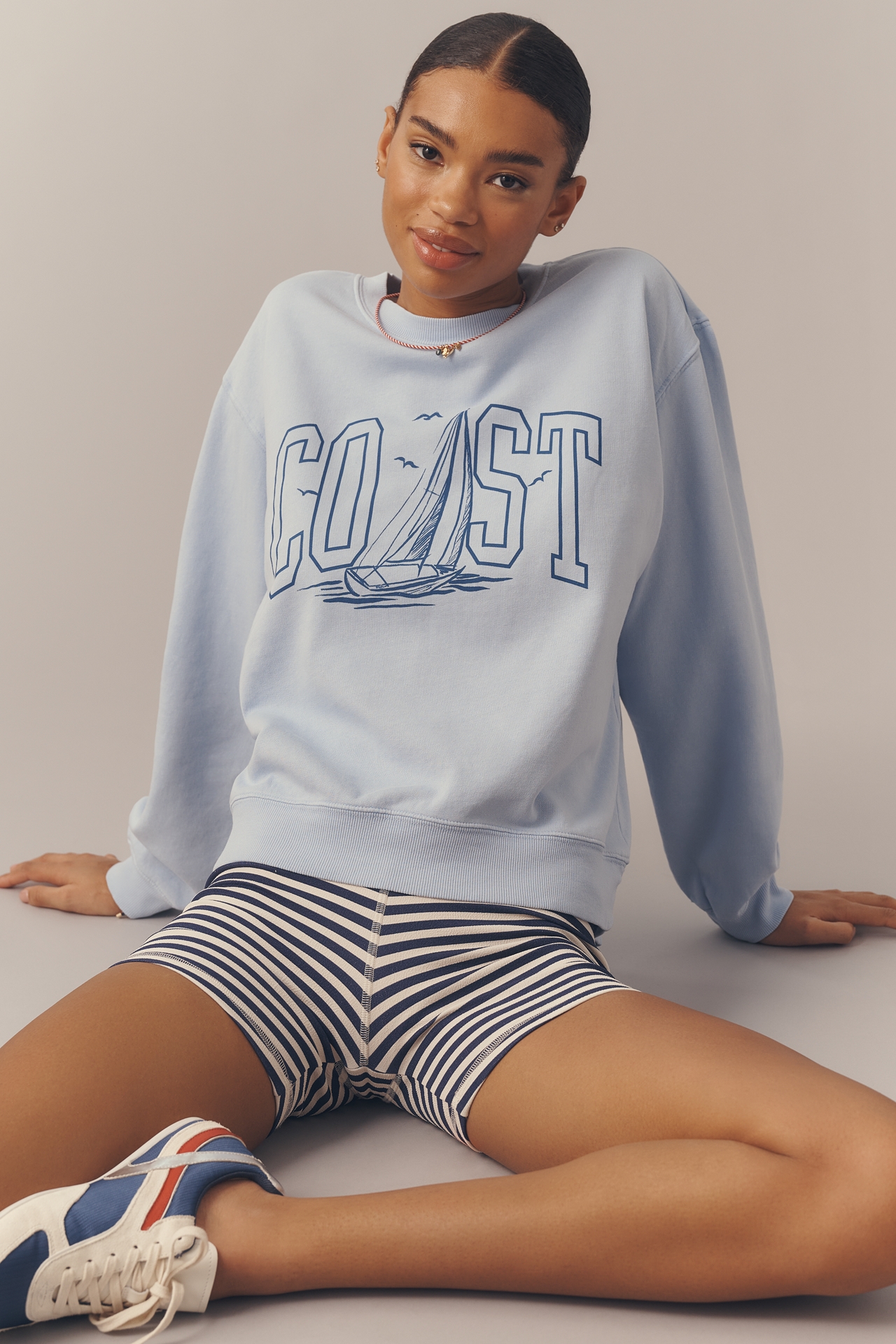 Z Supply Boyfriend Crew-Neck Sweatshirt