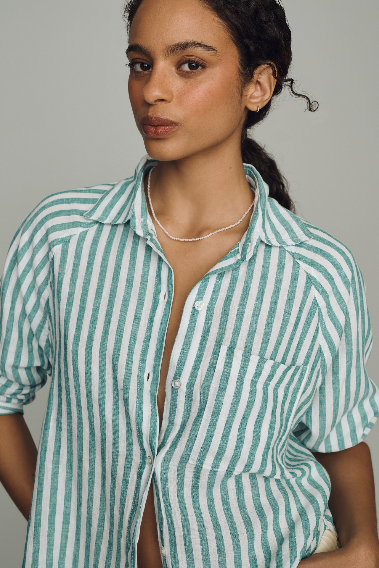 Z Supply Long-Sleeve Buttondown Top