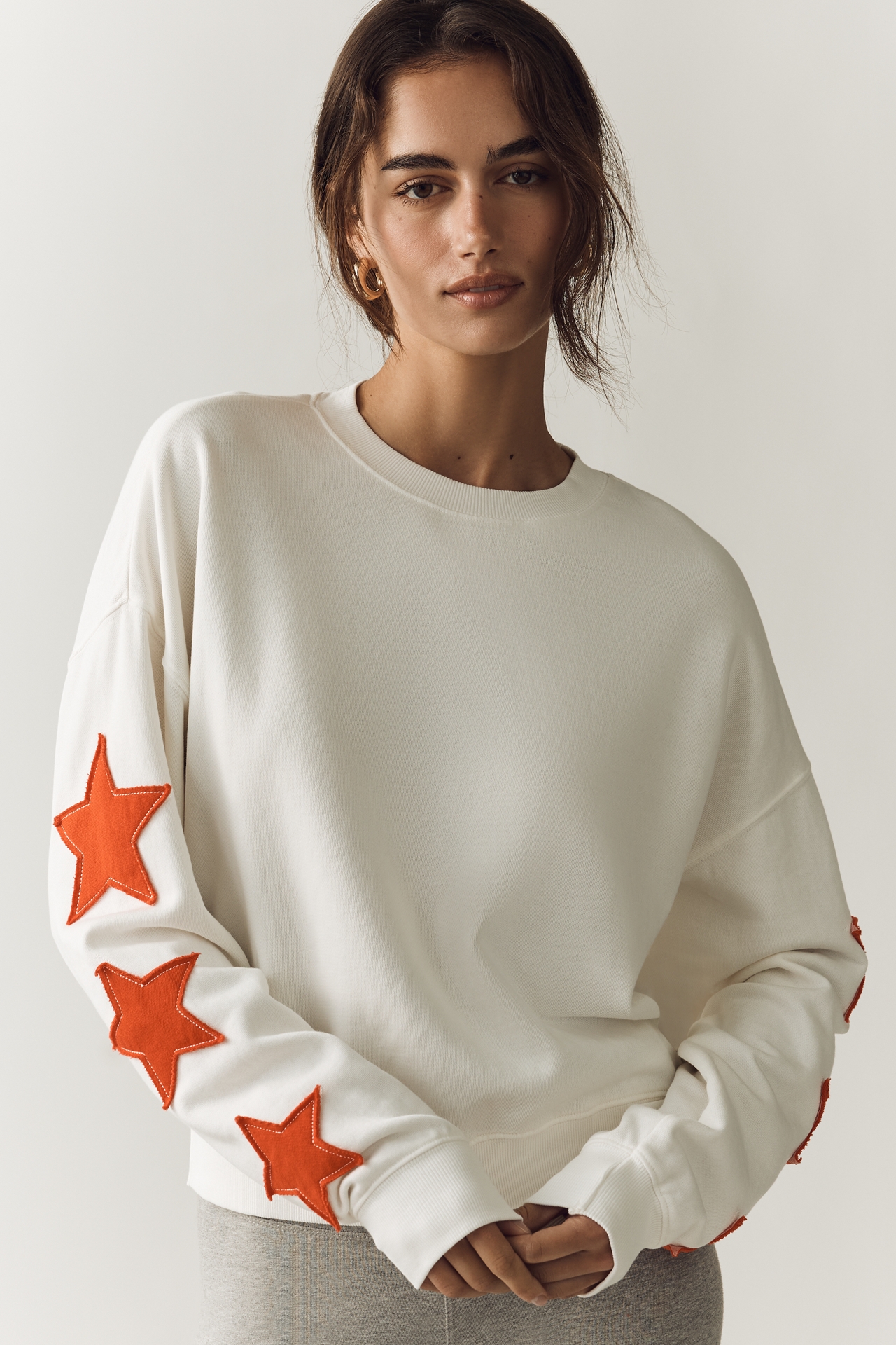 Z Supply Long-Sleeve Stars Sweatshirt