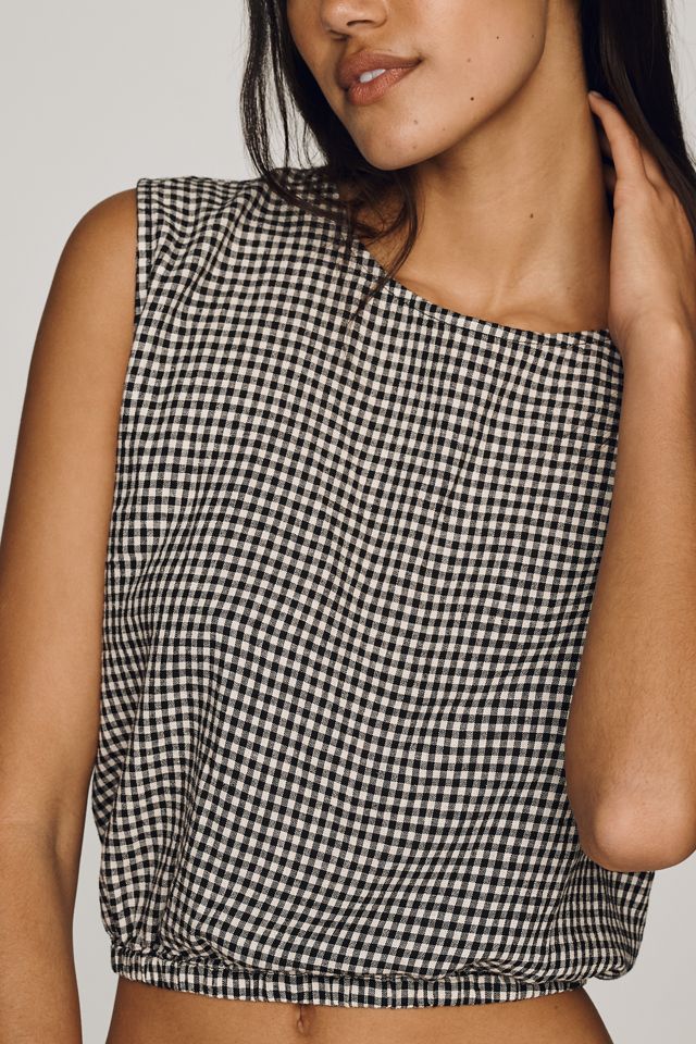 Z Supply Merit Gingham Top #2