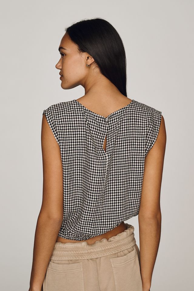 Z Supply Merit Gingham Top #3