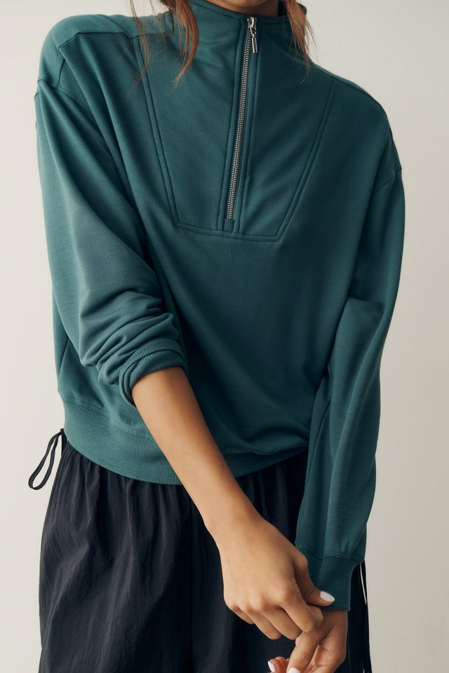 Z Supply Gate Check Quarter-Zip Sweater #1