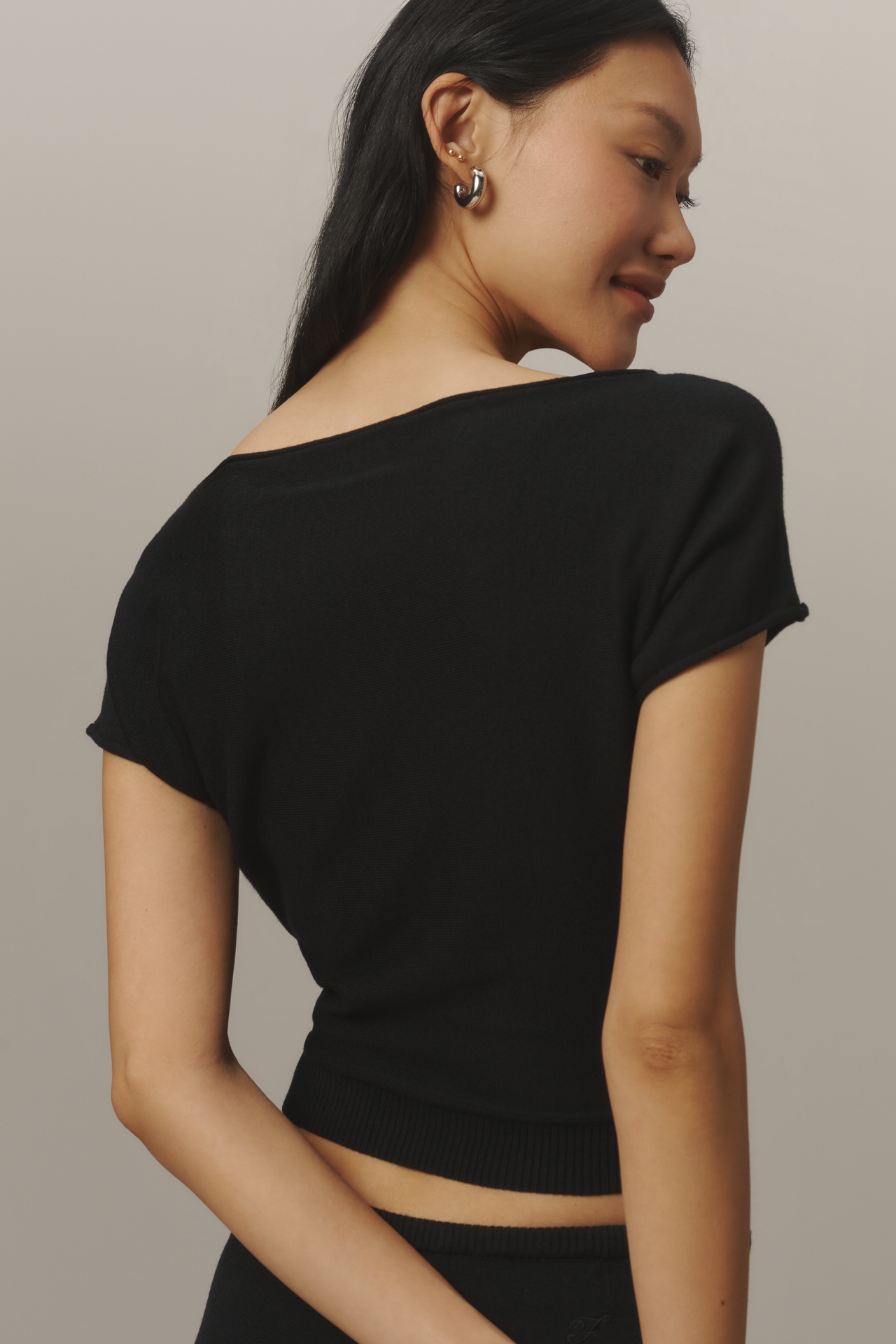 Frankies Bikinis Montecito Short-Sleeve Top