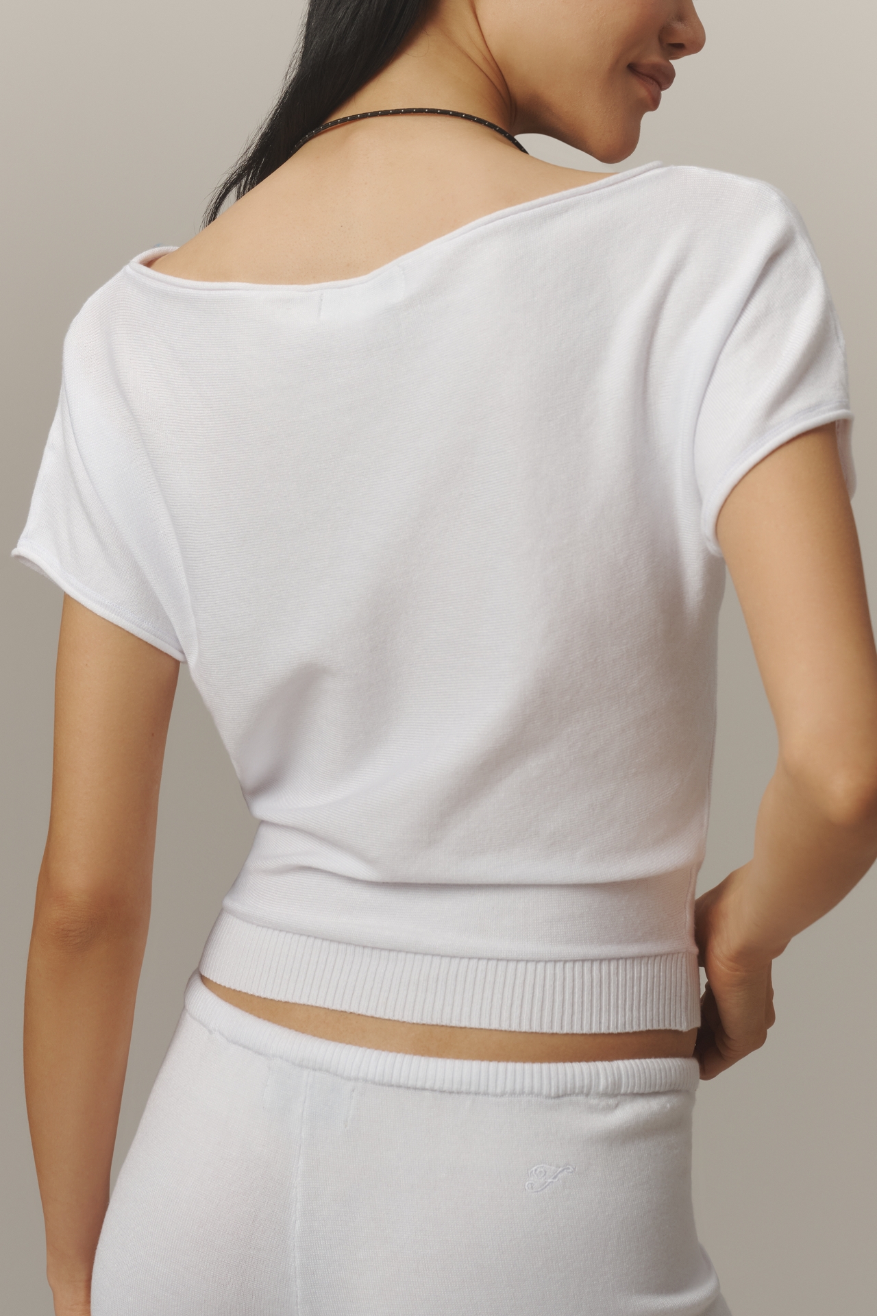 Frankies Bikinis Montecito Short-Sleeve Top
