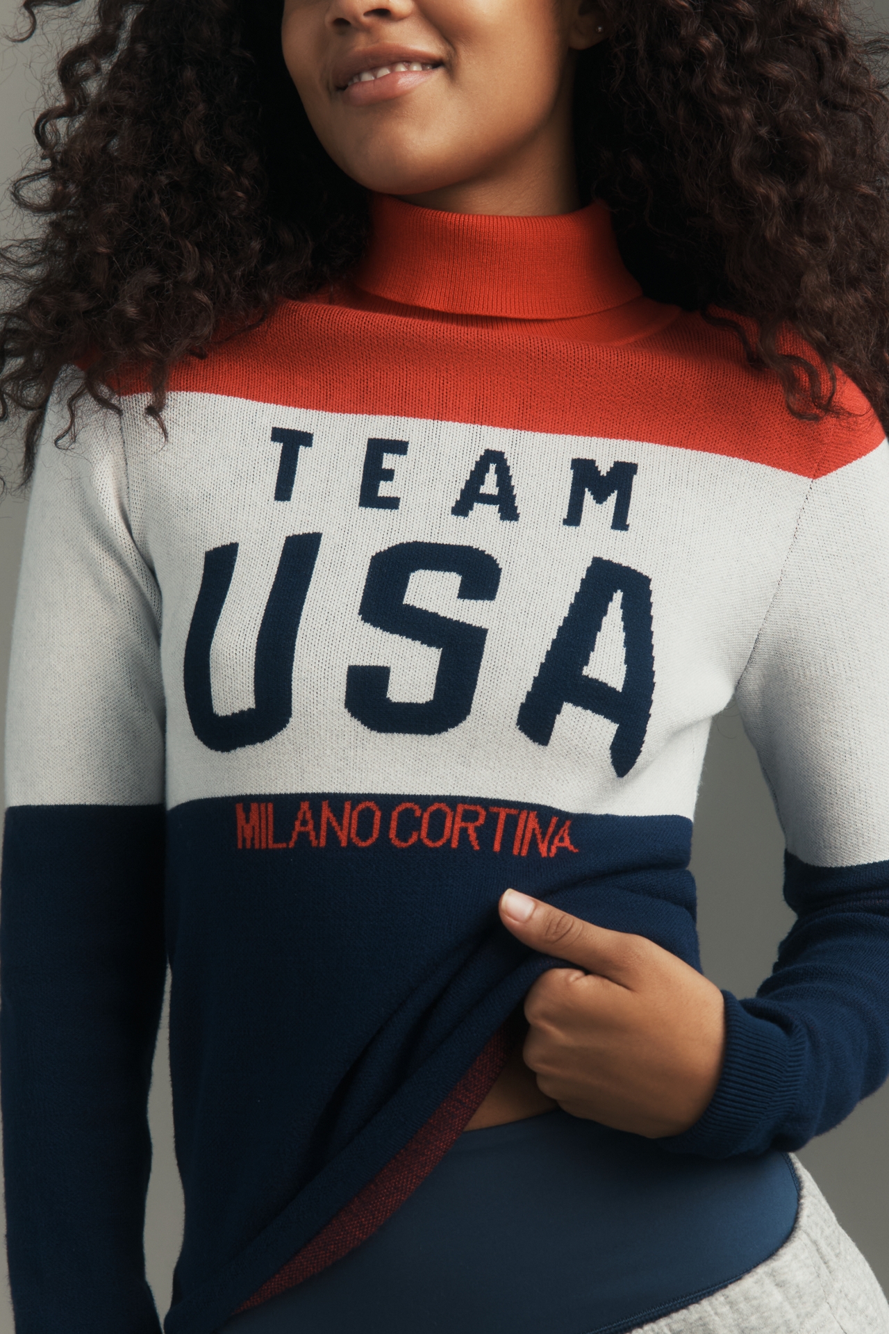 Outerstuff Team USA Long-Sleeve Turtleneck Top