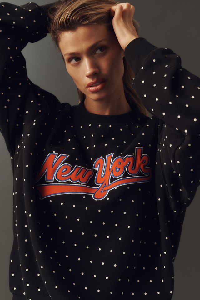 Mitchell & Ness MLB Long-Sleeve Crew-Neck Pullover #3