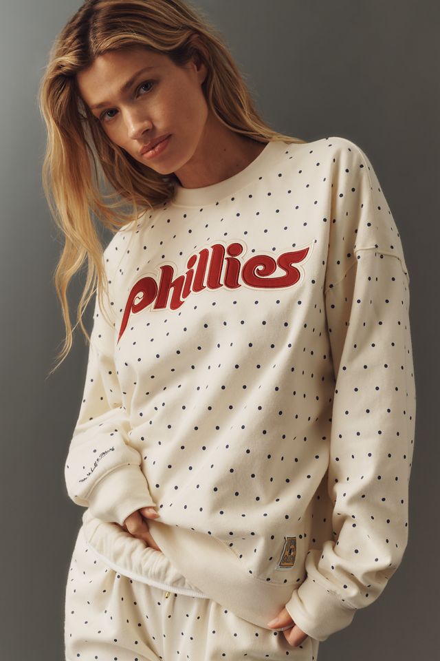 Mitchell & Ness MLB Long-Sleeve Crew-Neck Pullover #3