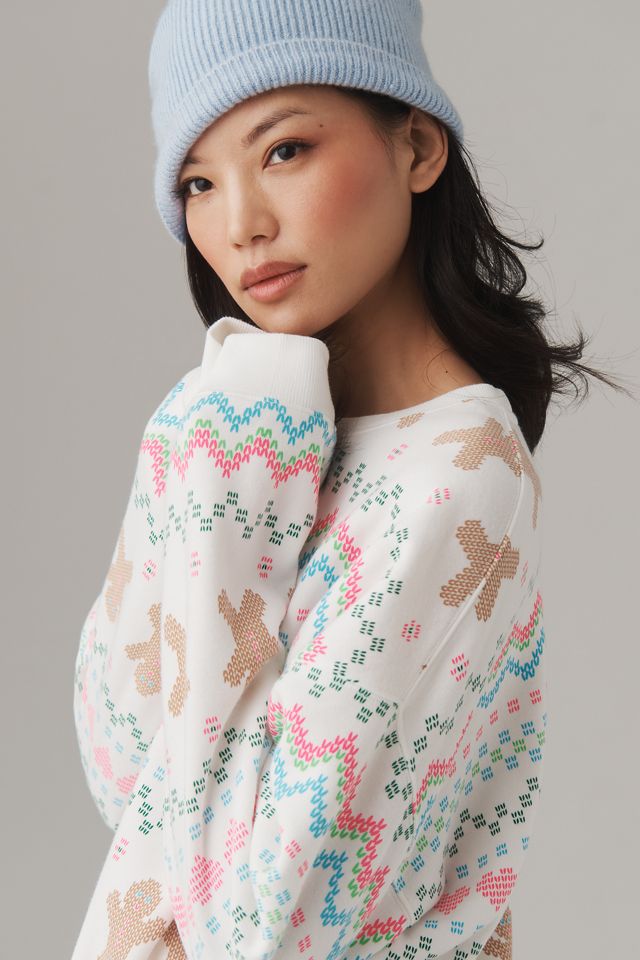 Beach Riot Devyn Gingerbread Crewneck Sweater #3