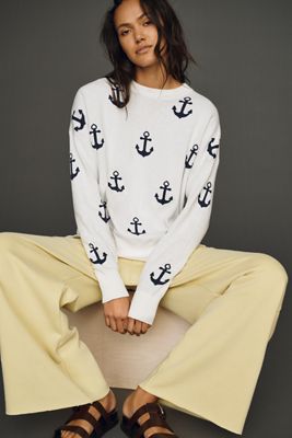 Beach Riot Callie Festive Crew-Neck Sweater