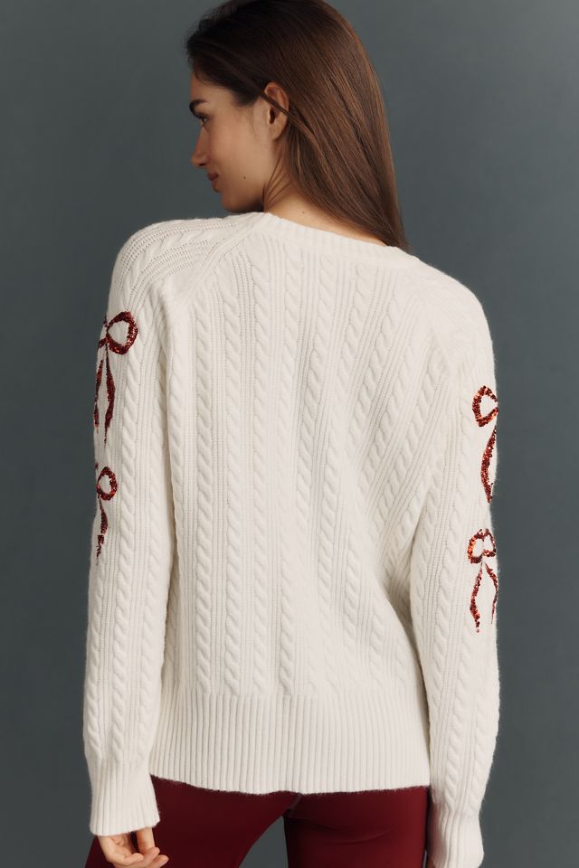 Beach Riot x Anthropologie Bow Sleeve Sweatshirt #1