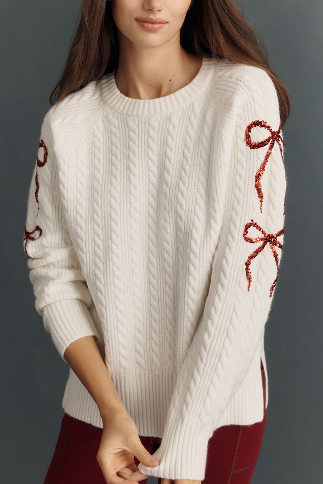 Beach Riot x Anthropologie Bow Sleeve Sweatshirt #3