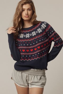 Beach Riot x Anthropologie Crew-Neck Sweater