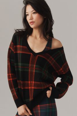 Beach Riot Joey Oversized V-Neck Sweater