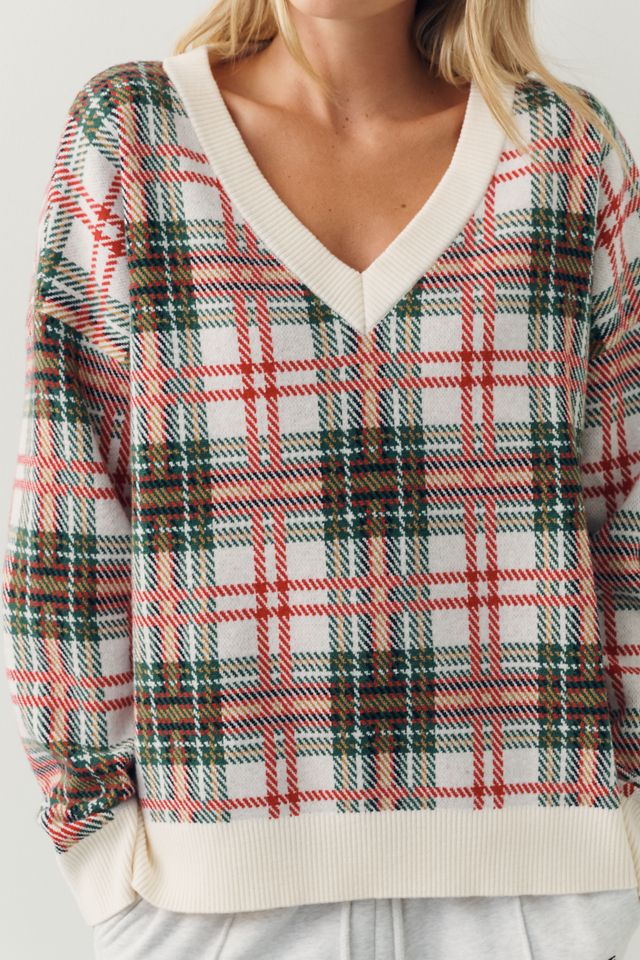 Beach Riot Joey Oversized V-Neck Sweater #3