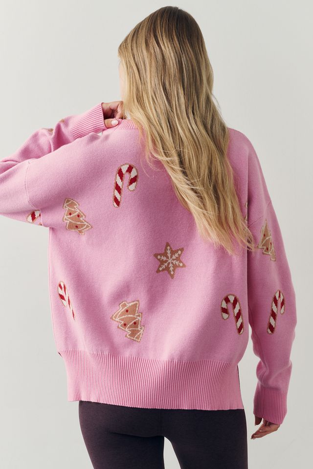 Beach Riot Callie Tree Oversized Crew-Neck Sweater #2
