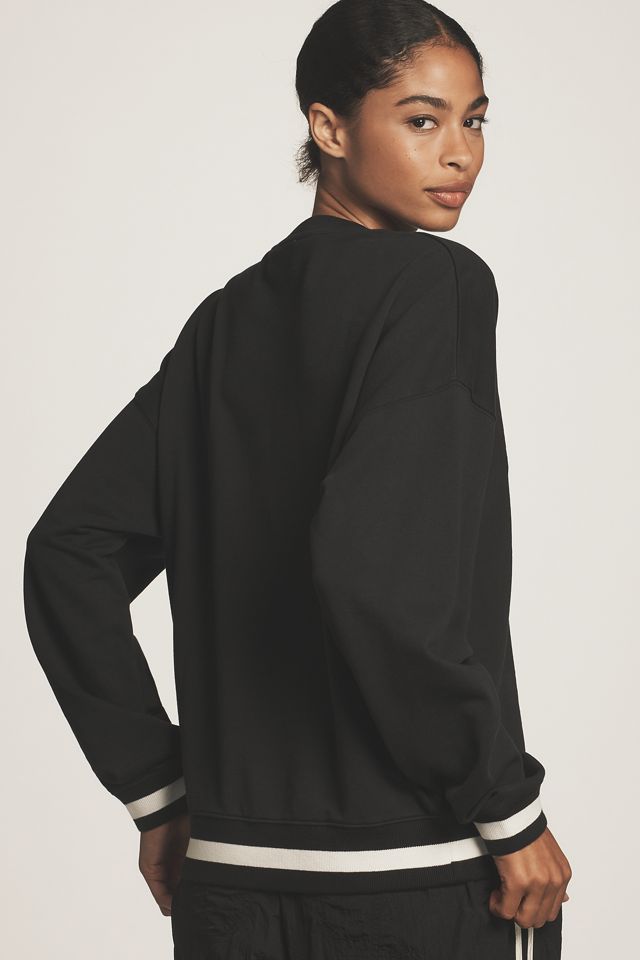Beach Riot x Anthropologie Cotton Pullover Sweatshirt #1