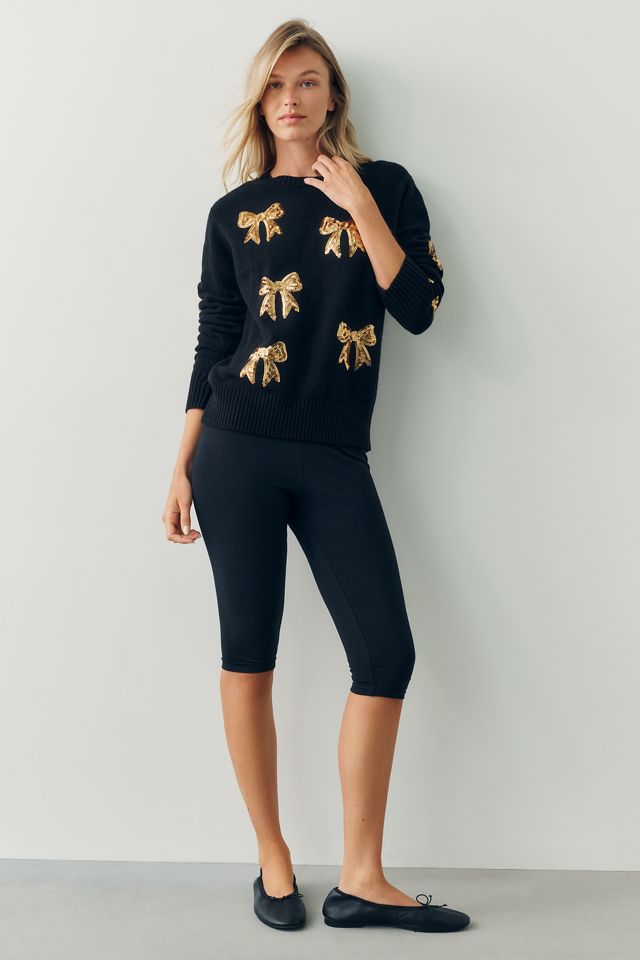 Beach Riot Jolene Bow Crew-Neck Sweater #1