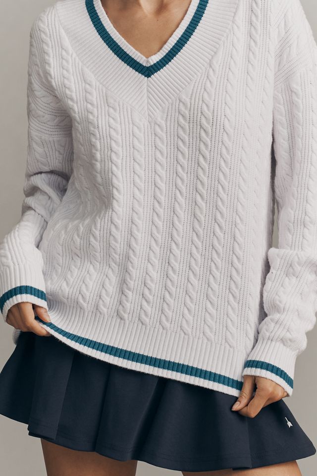 Beach Riot Montana Long-Sleeve V-Neck Sweater #3