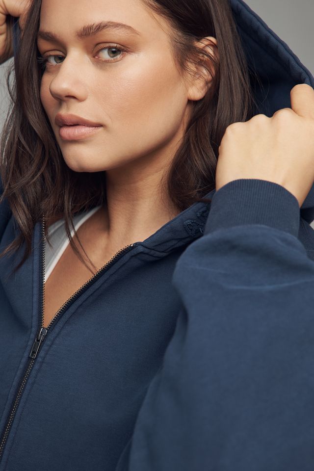 AFRM Oren Plus Cotton Zip-Up Hoodie #3