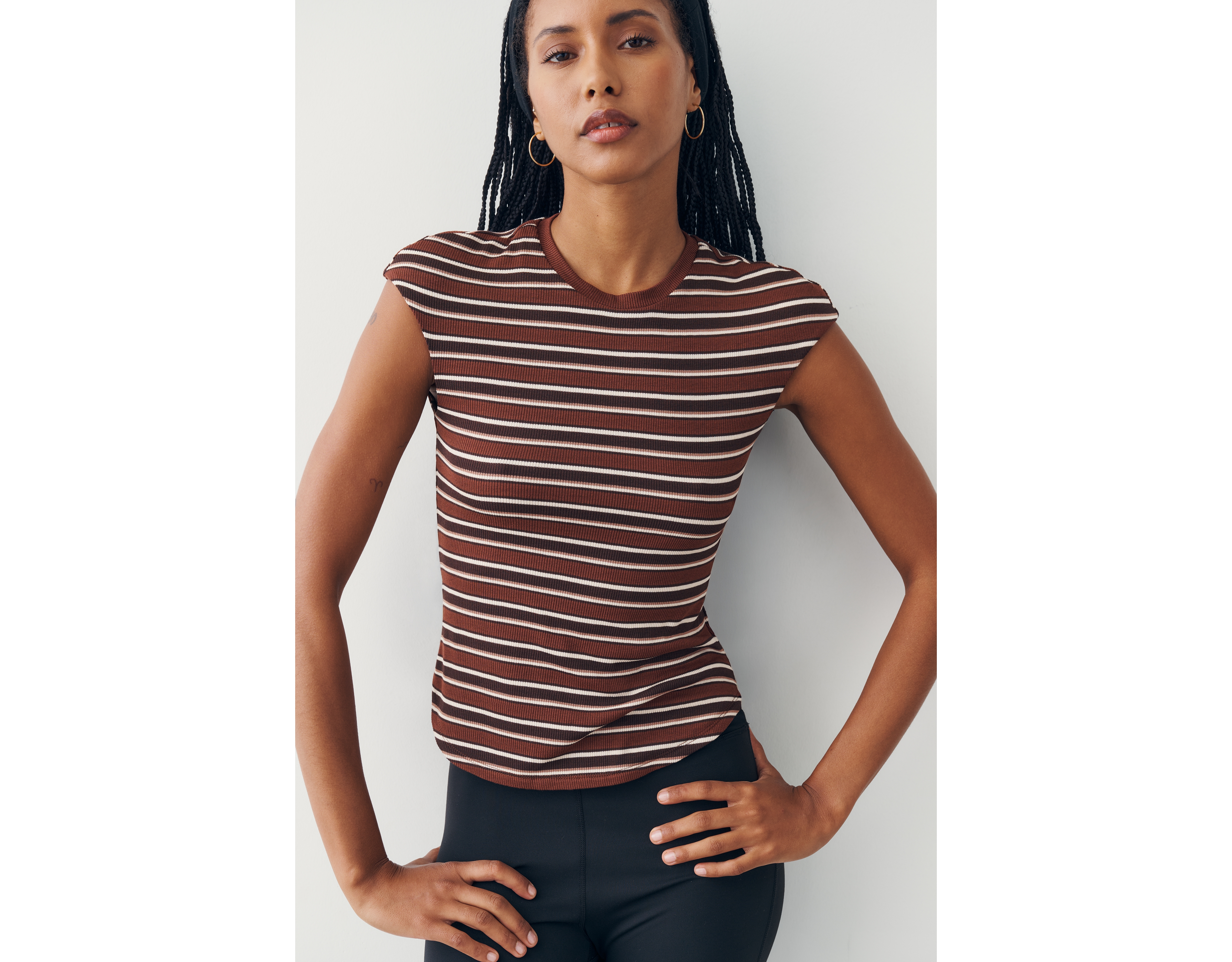 AFRM Nolan Cap Sleeve Tee