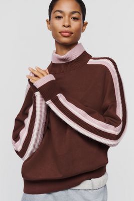 Daily Practice Pullover-Oberteil mit Stehkragen aus Baumwollmischung