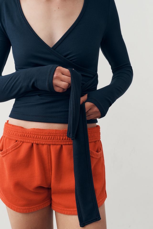 Daily Practice Surplice Wrap-Front Top #1