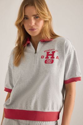 Haut polo demi-zip Champion