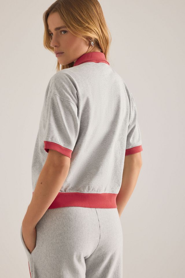 Top Polo con Mezza Zip Champion #1