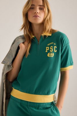 Haut polo demi-zip Champion