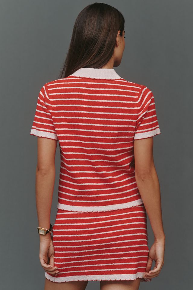 English Factory Short-Sleeve Striped Top #3