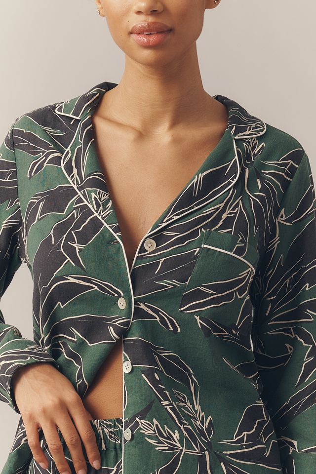 The Upside Tamara Rio Short-Sleeve Buttondown Top #3