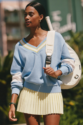 The Upside Rever 100% Cotton Sweater | Anthropologie