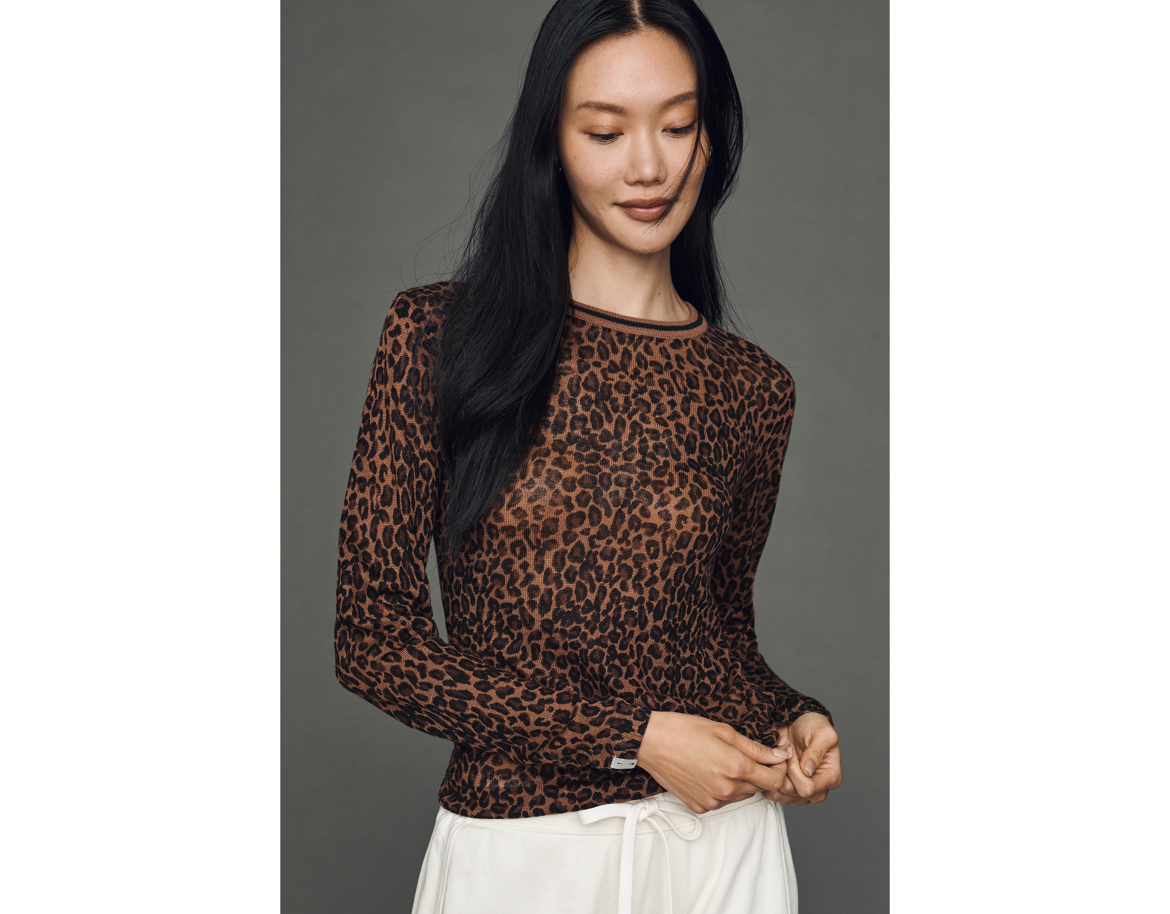 The Upside Ludlow 100% Linen Knit Top