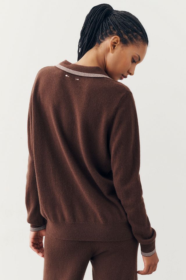 The Upside Coco Luna Polo Knit Top #1