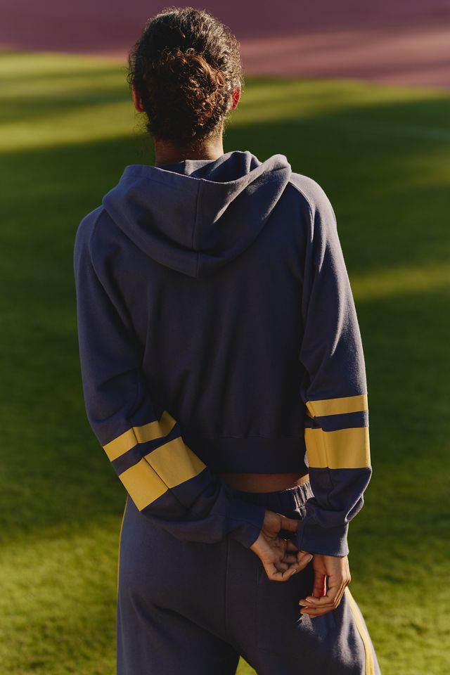 Sundry Sporty Hooded Cotton Sweatshirt #1