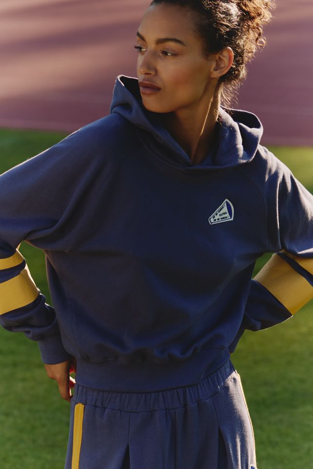 Sundry Sporty Hooded Cotton Sweatshirt #3