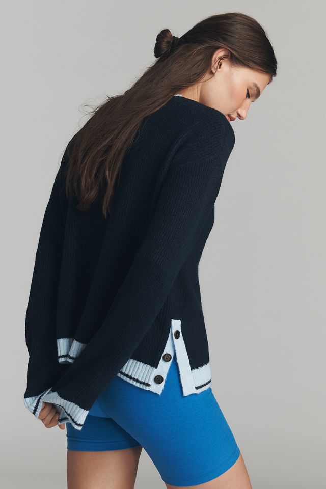 Sundry Amour Intarsia Wool Blend Sweater #3