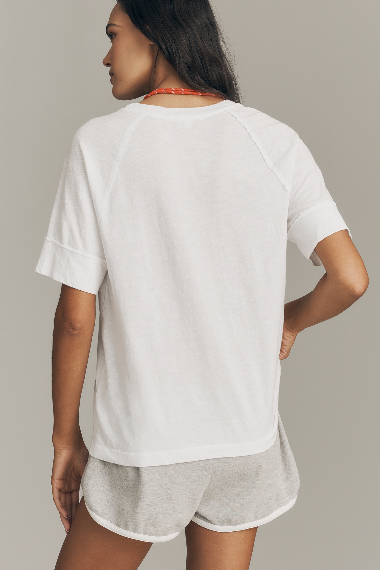 Sundry Cafe Fleur Boyfriend T-Shirt