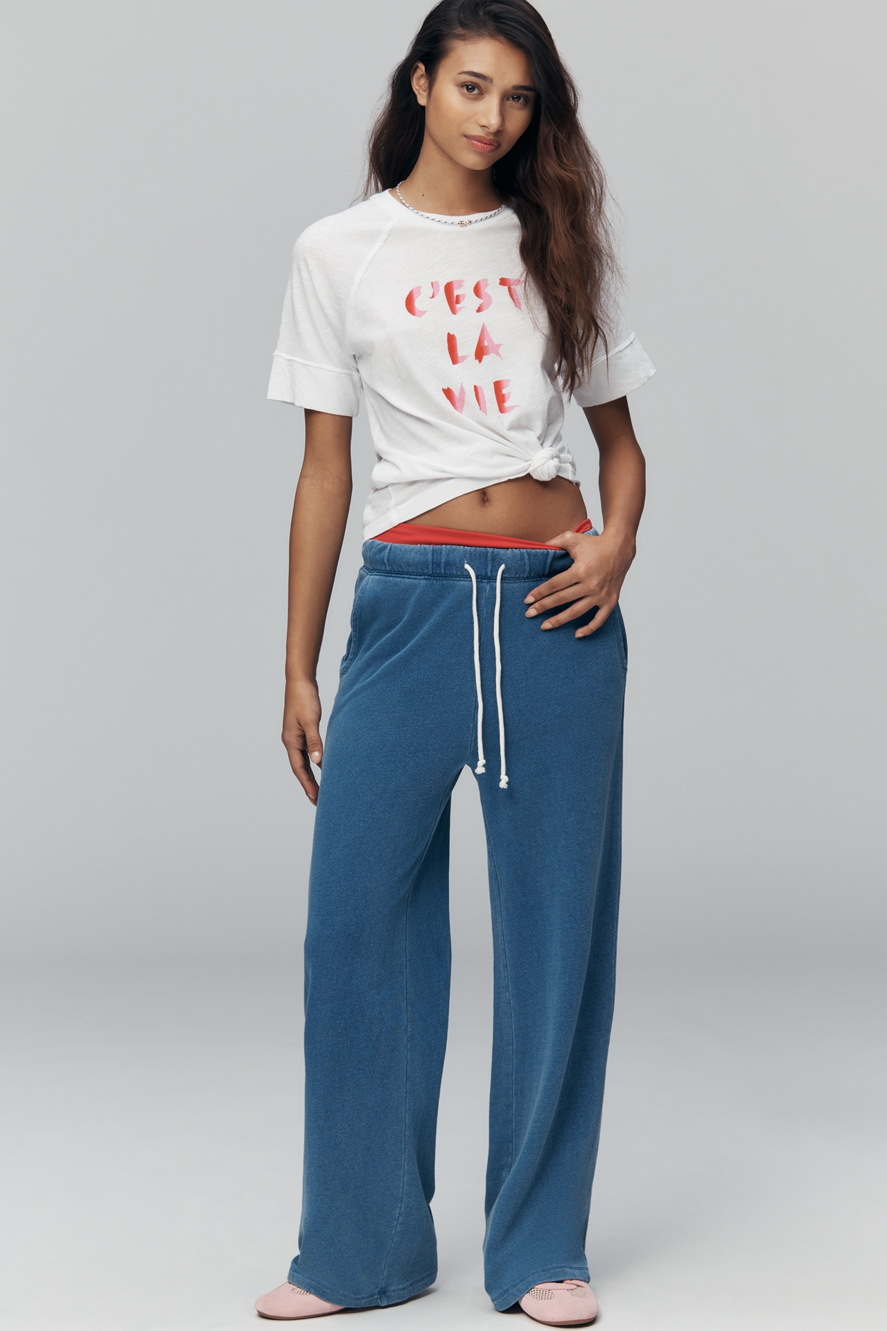 Sundry C'est La Vie Short-Sleeve Tee