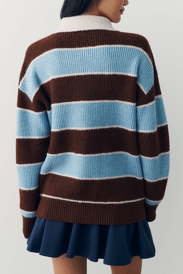 Sundry Long-Sleeve Rugby Pullover #2