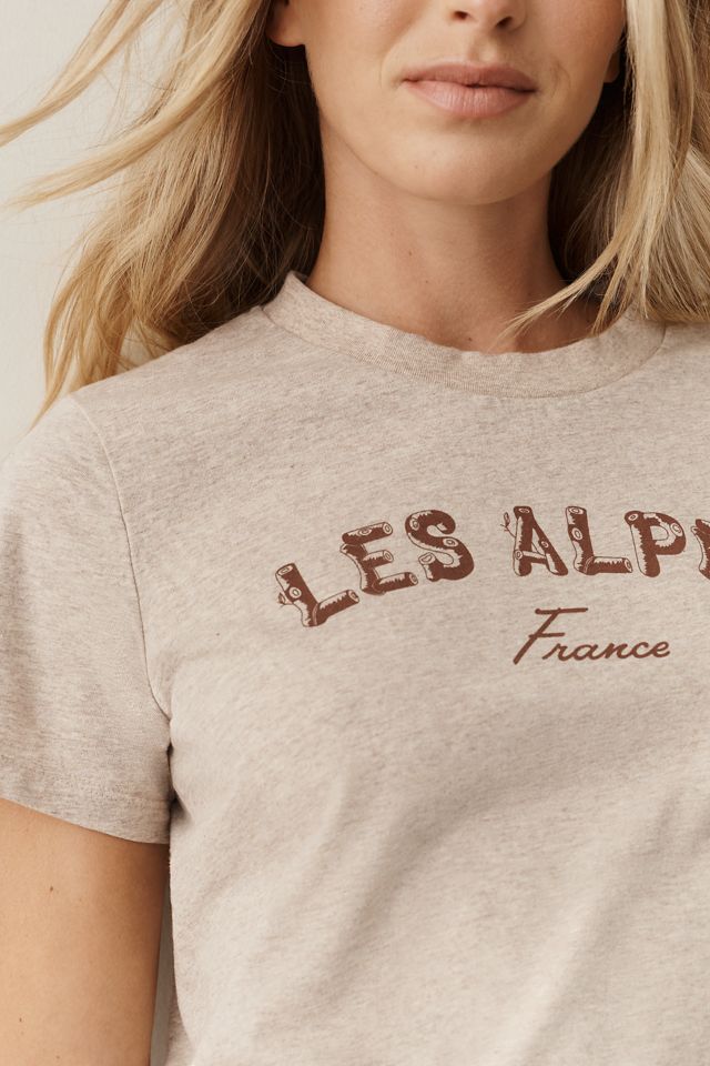 Sundry Les Alpes 100% Supima Cotton Graphic Tee #1