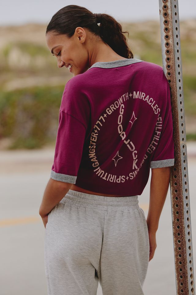 Spiritual Gangster Boyfriend Ringer Tee #3